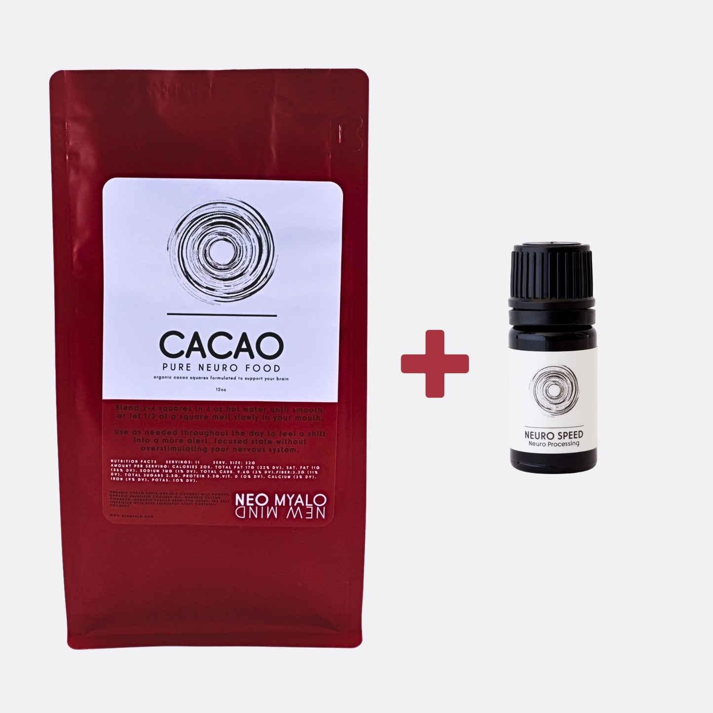 Cacao: Pure Neuro Food  + Neuro Speed